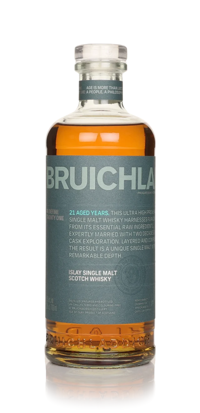 Bruichladdich 21 Year Old - Re/Define Single Malt Scotch Whisky | 700ML