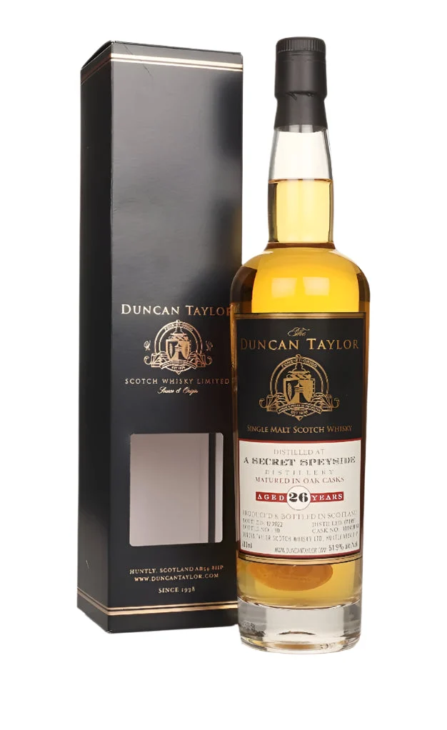 Secret Speyside 26 Year Old 1996 Cask #1031409161 (Duncan Taylor) Single Malt Scotch Whisky | 700ML - Whiskey