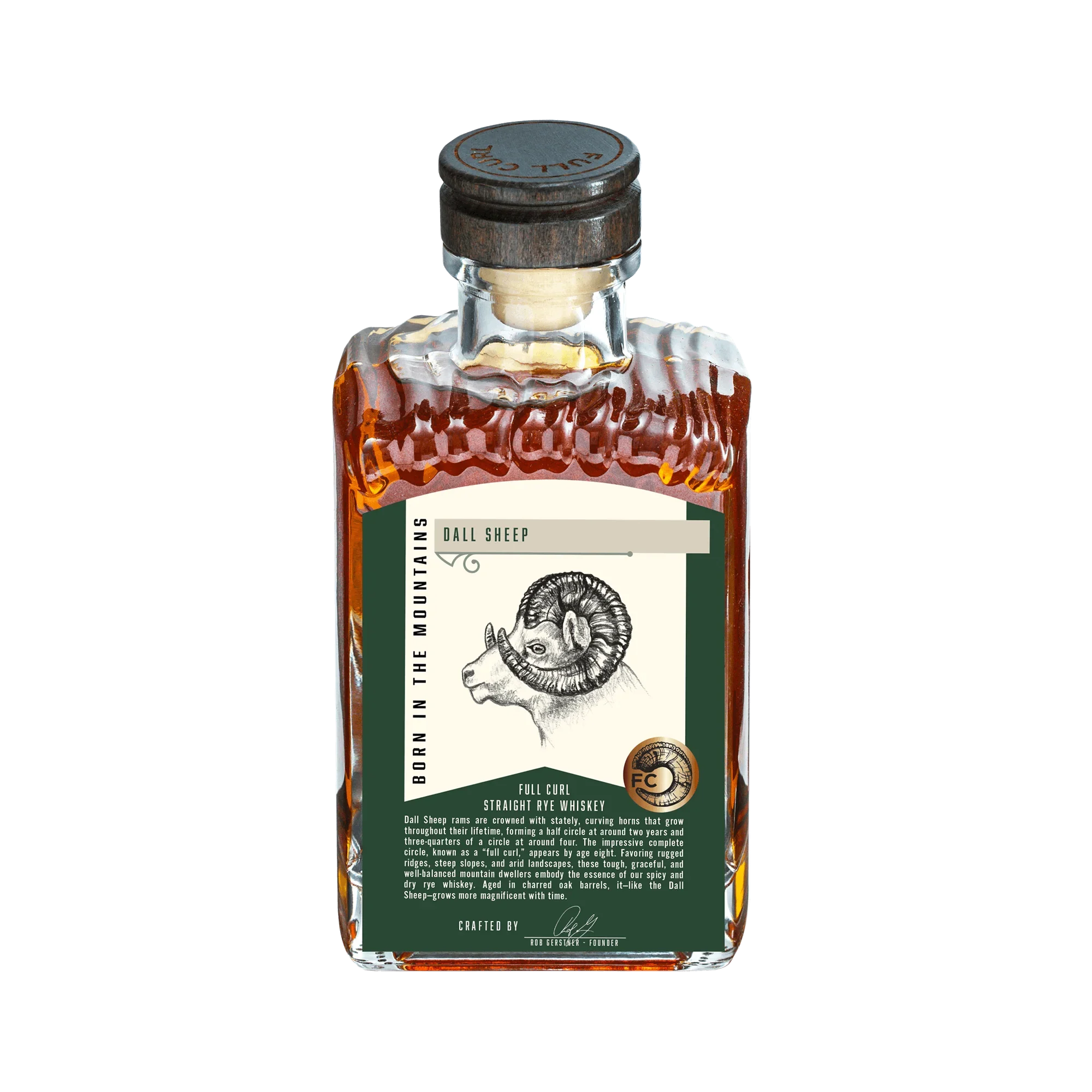 Full Curl Limited Edition 9 Year Old Straight Rye Whiskey