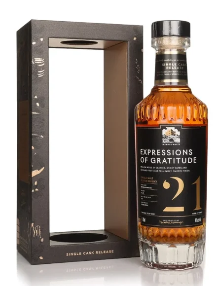 Expressions of Gratitude 21 Year Old 2001 Wemyss Malts Bunnahabhain Single Malt Scotch Whisky | 700ML - Whiskey