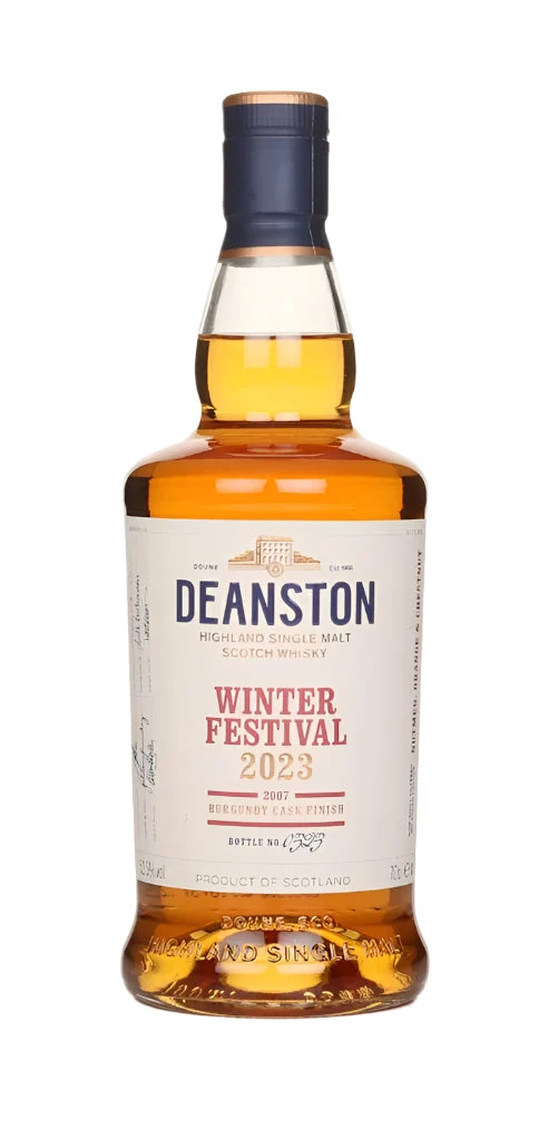 Deanston Winter Festival 2007 Burgundy Cask Finish Single Malt Scotch Whisky | 700ML - Whiskey