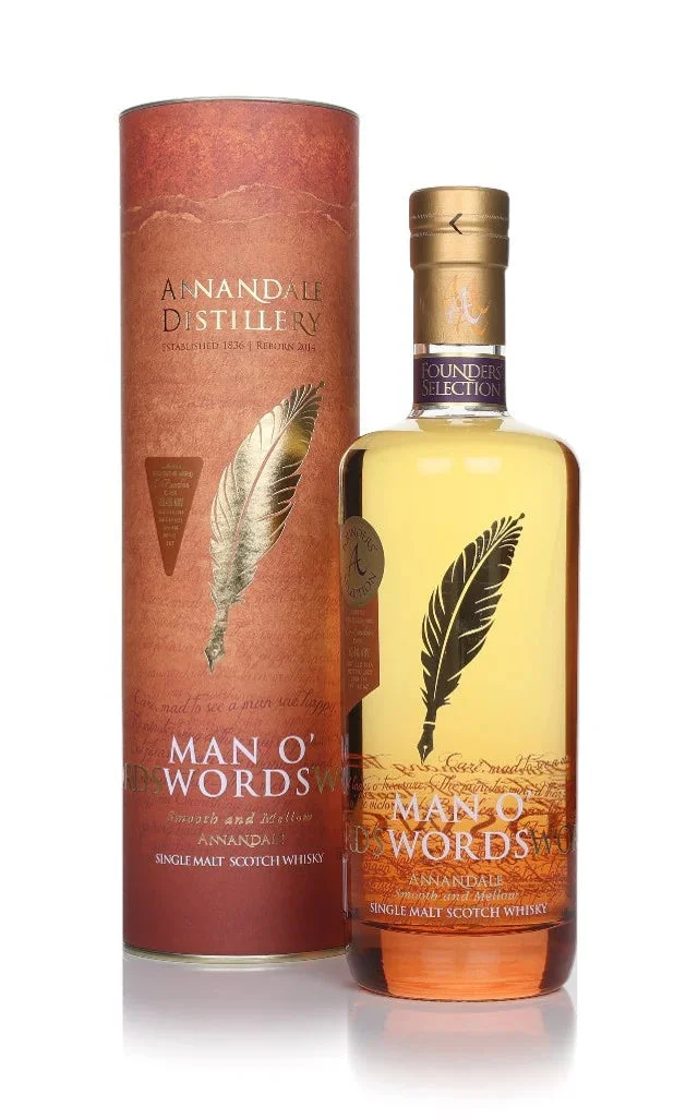 Annandale Man O’Words Vintage 2016 - Bourbon Cask (Cask #974) Single Malt Scotch Whisky | 700ML