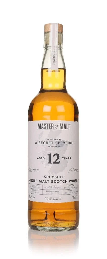 A Secret Speyside Distillery 12 Year Old 2011 Single Malt Scotch Whisky | 700ML - Whiskey