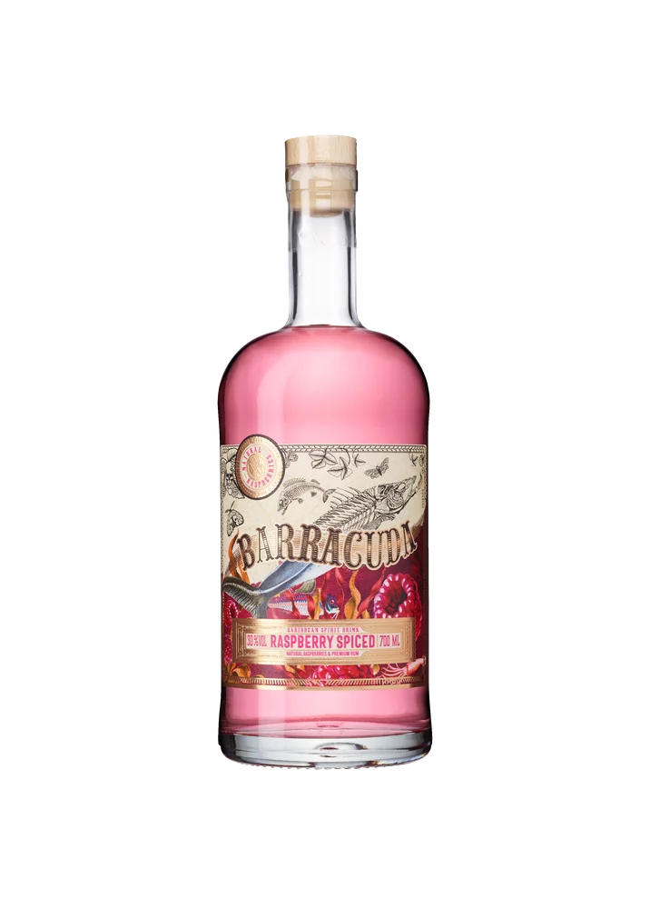 Barracuda Raspberry Spiced Rum | 700ML