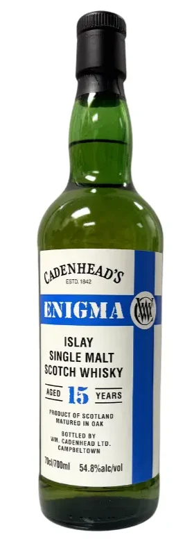 WM Cadenhead Enigma 15 Year Old Islay Single Malt Scotch Whisky | 700ML - Whiskey