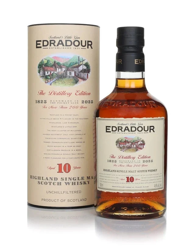 Edradour 10 Year Old The Distillery Edition Single Malt Scotch Whisky | 700ML - Whiskey