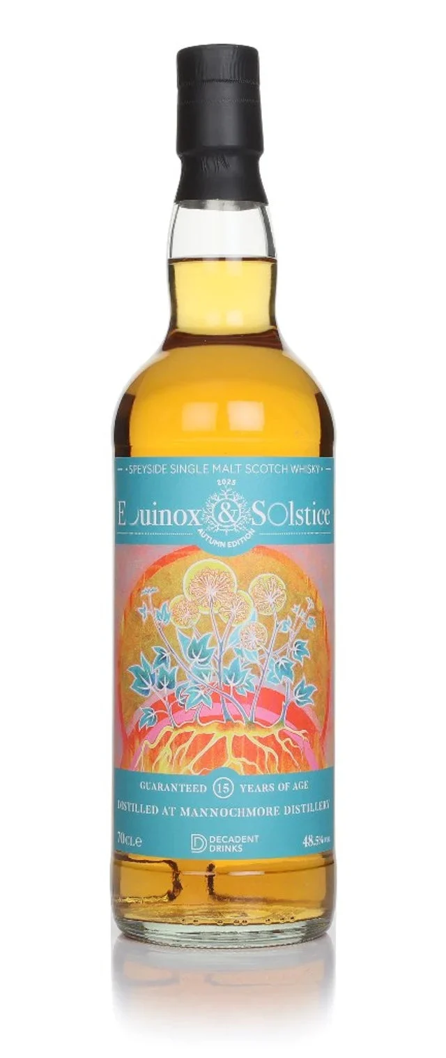 Mannochmore 15 Year Old 2009 Equinox & Solstice Autumn 2025 (Decadent Drinks) Single Malt Scotch Whisky | 700ML - Whiskey