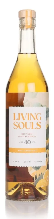 Living Souls 40 Year Old Blended Scotch Whisky | 700ML - Whiskey