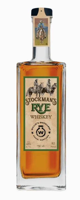 Willie's Distillery Stockman's Rye Whiskey