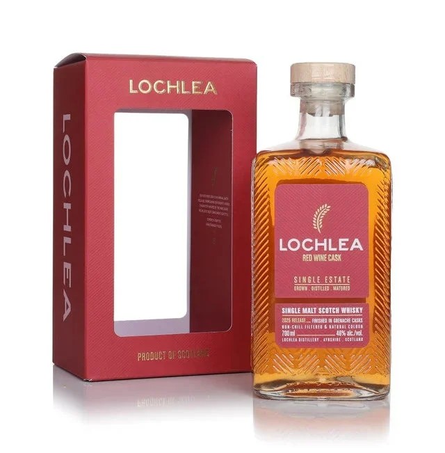Lochlea Red Wine Cask Single Malt Scotch Whisky | 700ML - Whiskey