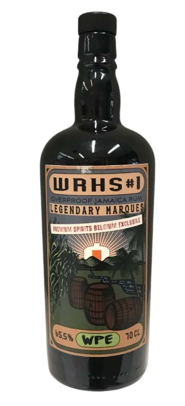 Warehouse #1 Overproof Legendary Marques WPE 2 Year Old Premium Spirits Belgium Exclusive Rum | 700ML