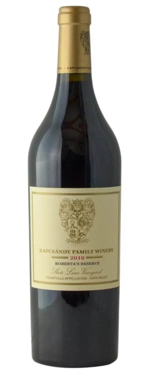 2018 | Kapcsándy Family Winery | State Lane Vineyard Roberta's Reserve