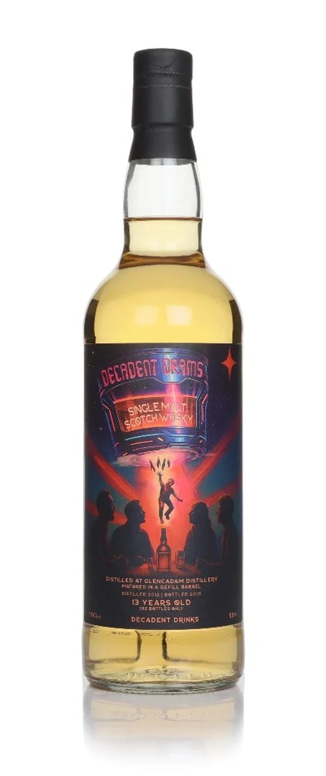 Glencadam 13 Year Old 2012 - Decadent Drams (Decadent Drinks) Single Malt Scotch Whisky | 700ML