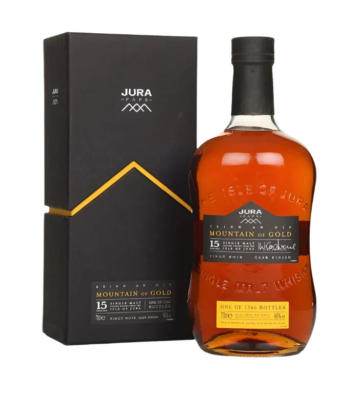 Jura Paps 15 Year Old - Mountain of Gold Single Malt Scotch Whisky | 700ML