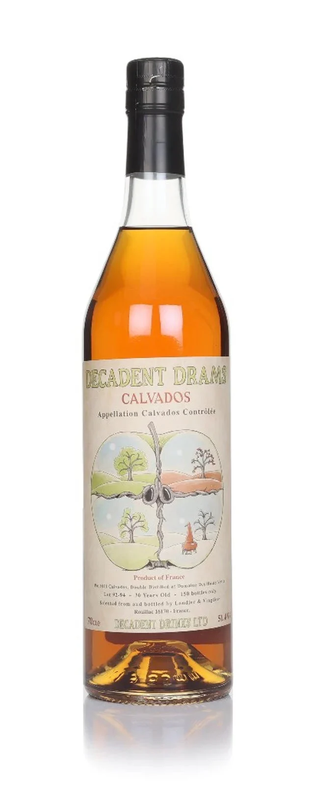 Calvados 30 Year Old - Decadent Drams (Decadent Drinks) Scotch Whisky | 700ML