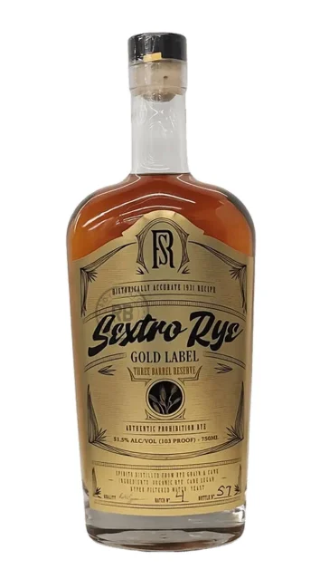 John Shumway | Sextro Copper Label Barrel Pick Rye Whiskey