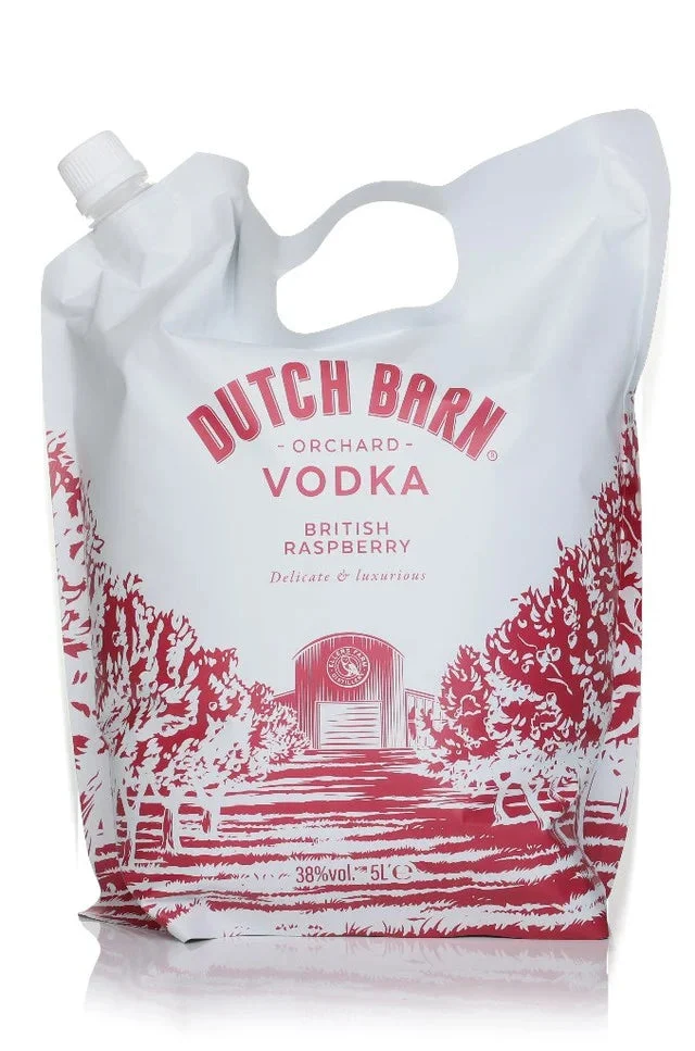 Dutch Barn British Raspberry Vodka Pouch | 5L