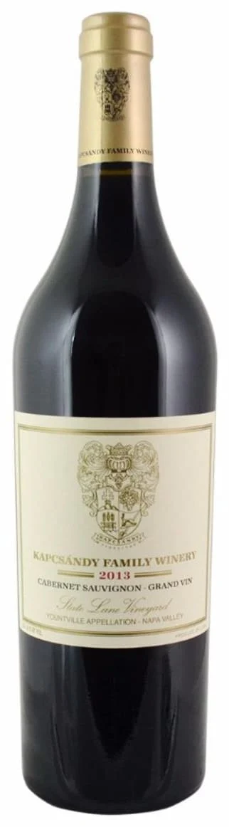 2013 | Kapcsandy Family Winery | State Lane Vineyard Grand-Vin Cabernet Sauvignon