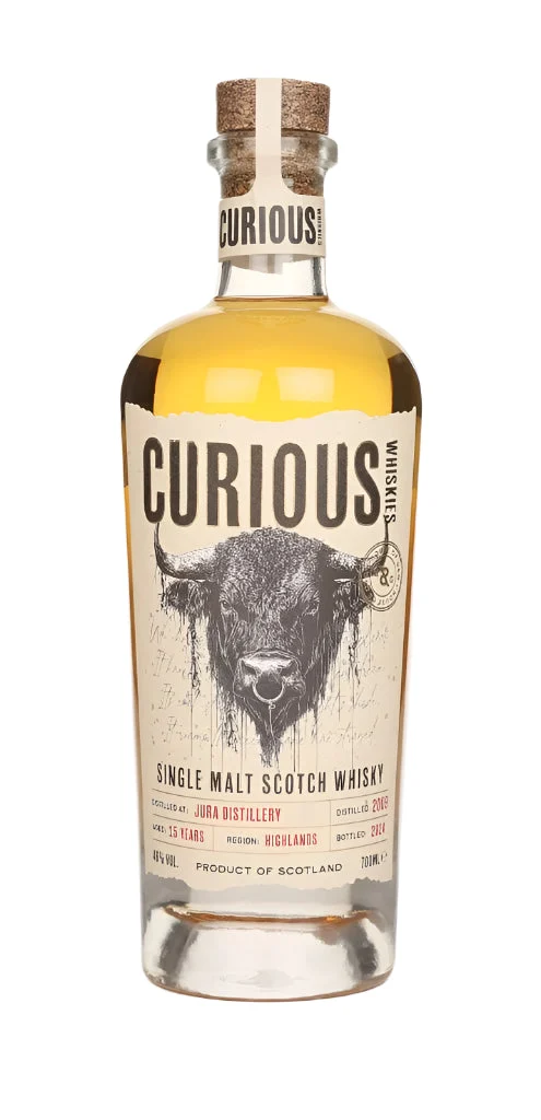 Jura 15 Year Old 2009 (Curious Whiskies) Single Malt Scotch Whisky | 700ML - Whiskey