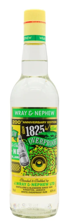 Wray & Nephew 200th Anniversary Edition White Overproof Rum | 700ML