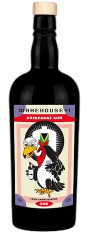 Warehouse #1 Overproof John Crow Edition DOK White Rum | 700ML