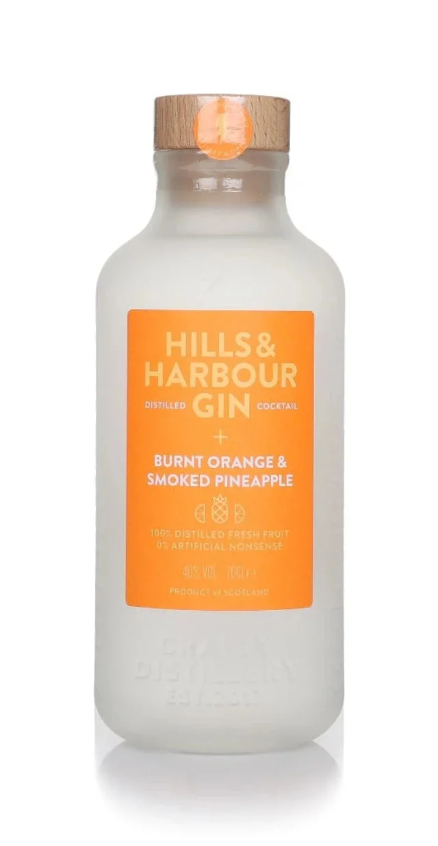 Hills & Harbour Burn Orange And Smoked Pineapple Distilled Gin Cocktail | 700ML - Vodka