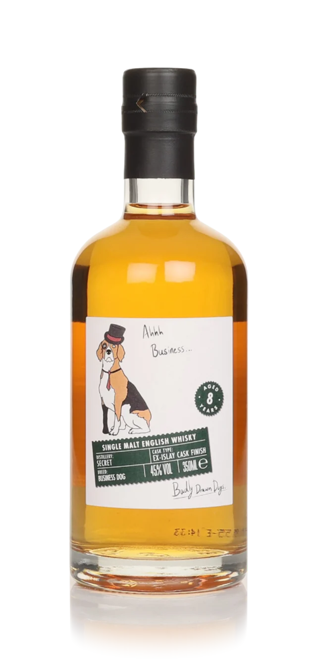 A Secret 8 Year Old - Badly Drawn Dogs English Single Malt Whisky | 350ML