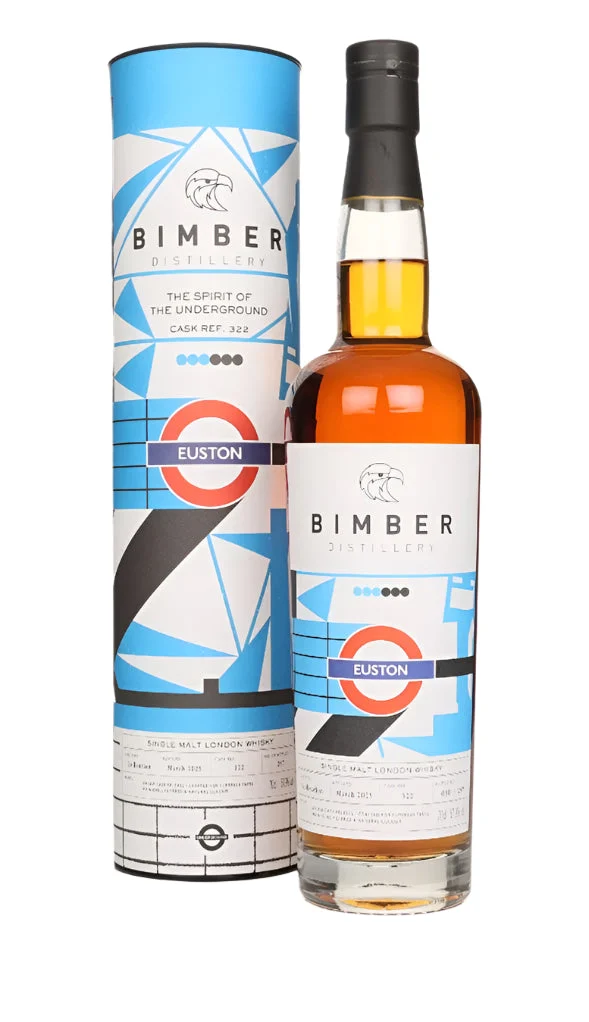 Bimber Spirit of the Underground Cask #322 - Euston Single Malt London Whisky | 700ML