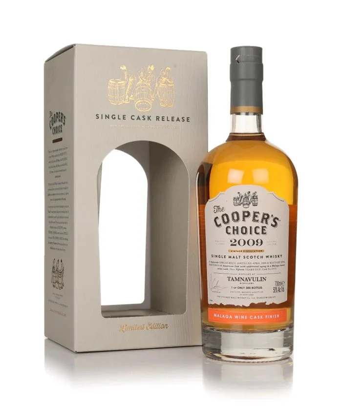 Tamnavulin 15 Year Old 2009 Cask #0772 The Cooper's Choice Single Malt Scotch Whisky | 700ML - Whiskey