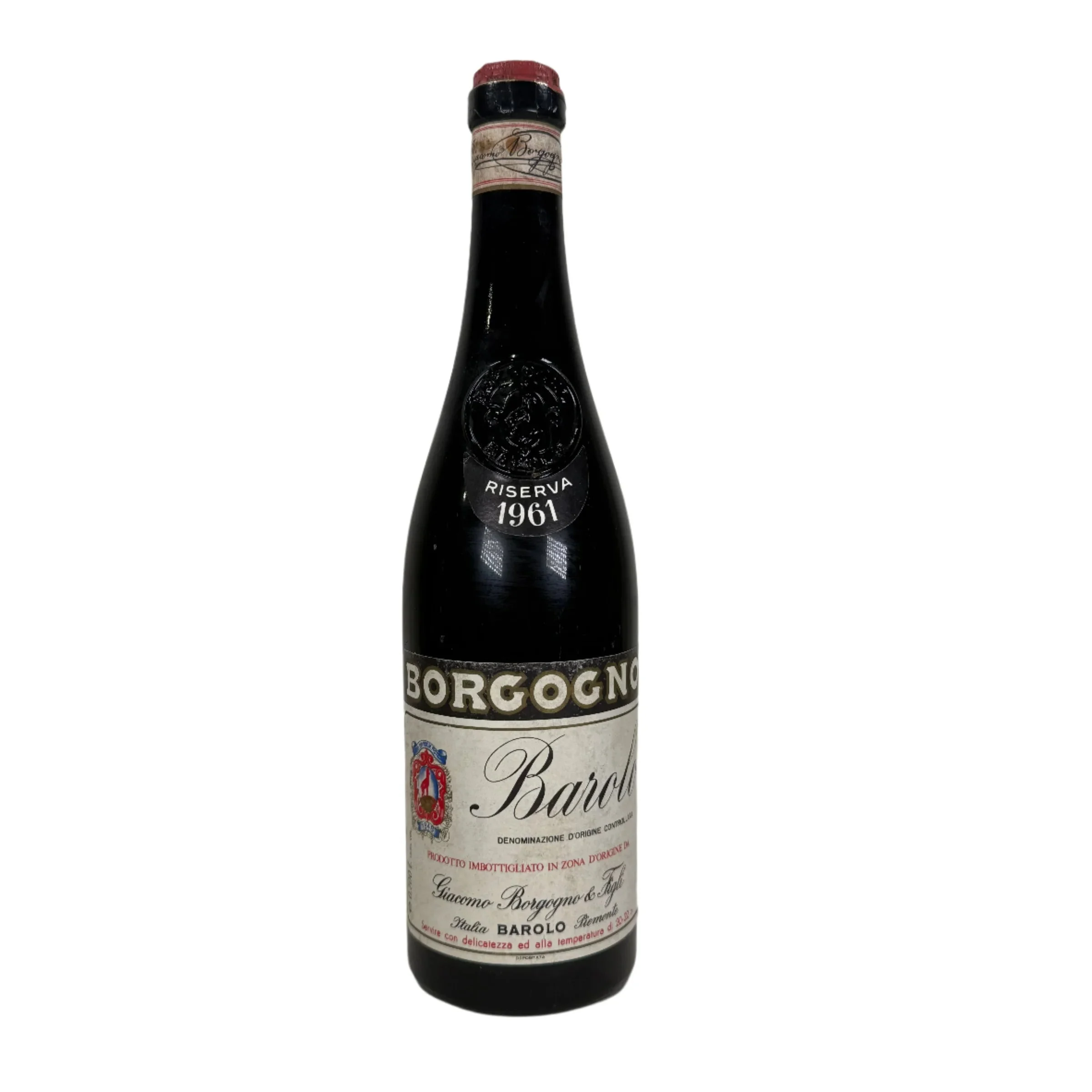 1961 | Giacomo Borgogno & Figli | Barolo Riserva - Wine
