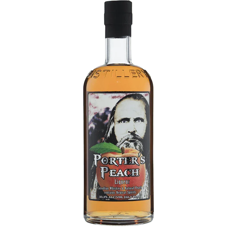 Ogden's Own Distillery Porter's Peach Liqueur
