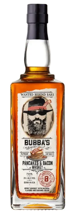 Bubbas Secret Stills Pancakes And Bacon Whiskey