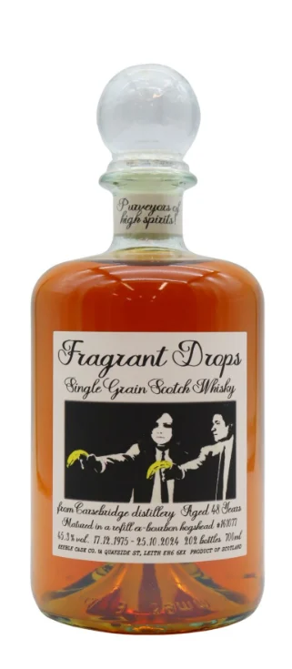 Carsebridge Fragrant Drops Single Cask - 48 Year Old 1975 Vintage Single Grain Scotch Whisky | 700ML