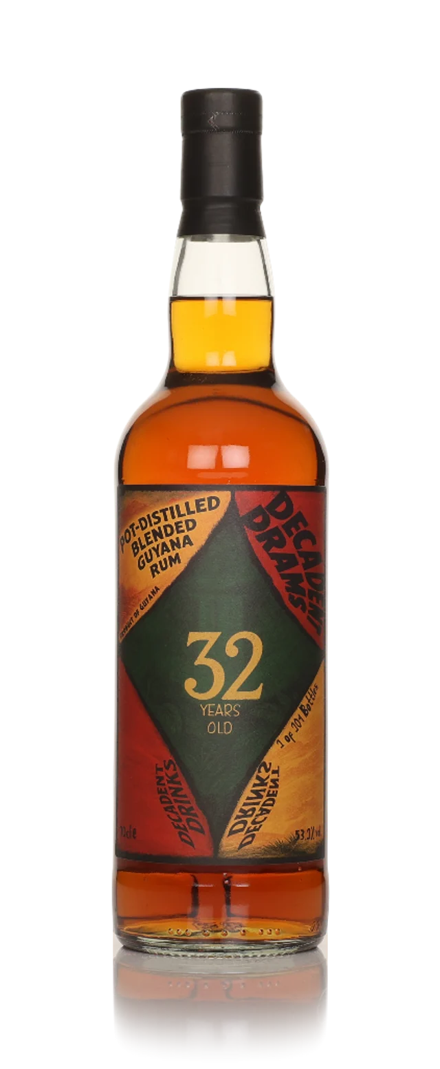 Guyana 32 Year Old - Decadent Drams Rum | 700ML