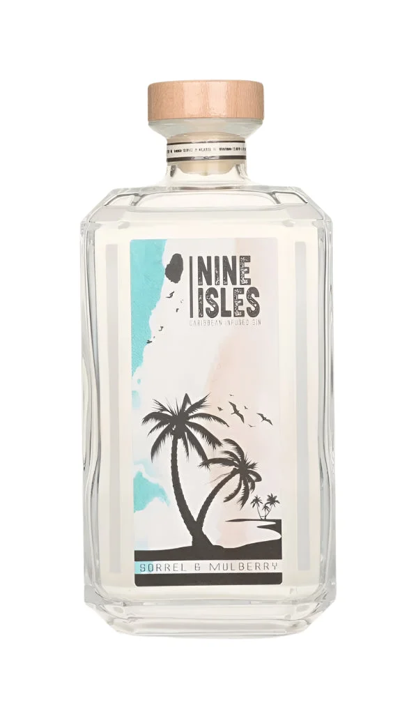 Nine Isles Sorrel And Mulberry Gin | 700ML