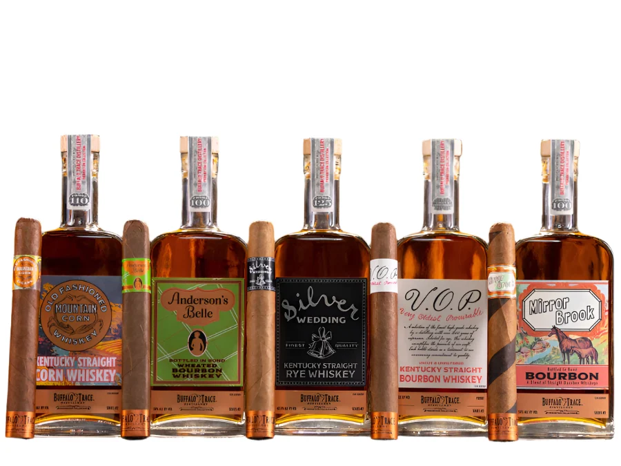 Buffalo Trace | The Prohibition Collection | Second Edition | (5)*375ML - Whiskey
