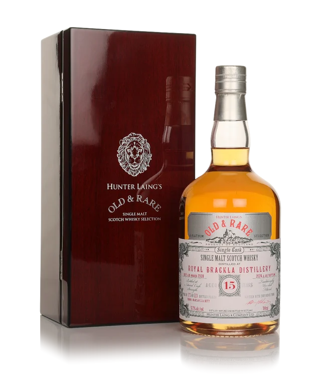 Brackla 15 Year Old 2009 - Old & Rare Platinum (Hunter Laing) Single Malt Scotch Whisky | 700ML