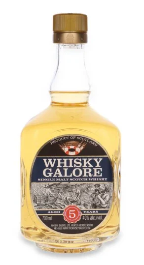 Whisky Galore 5 Year Old Single Malt Scotch Whisky | 700ML - Whiskey