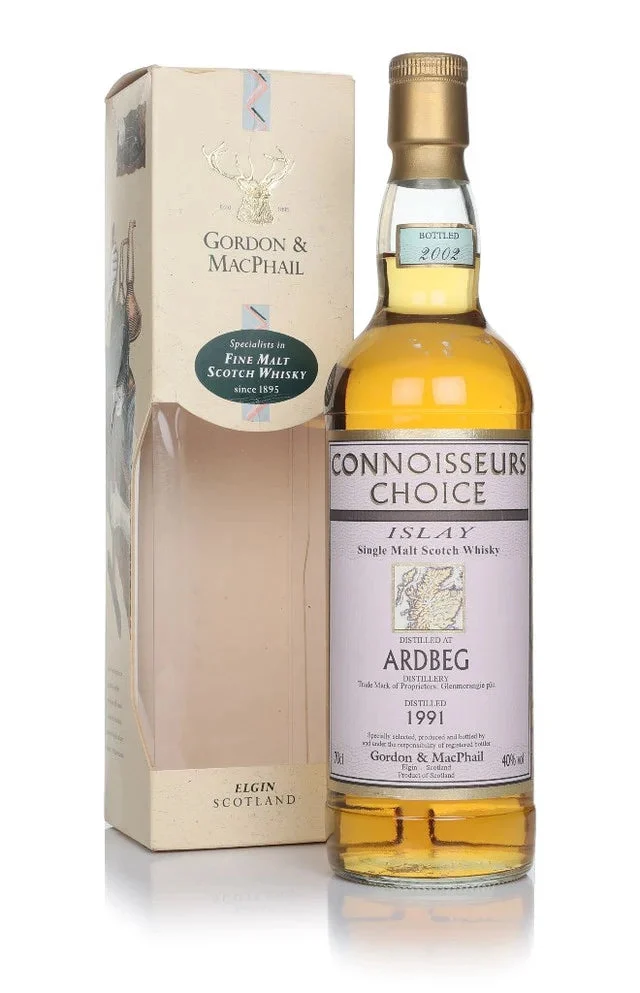 Ardbeg 1991 (Bottled 2002) - Connoisseurs Choice (Gordon & MacPhail) Single Malt Scotch Whisky | 700ML