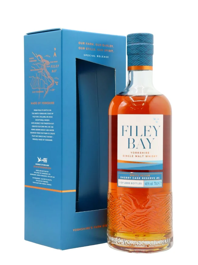 Spirit of Yorkshire Filey Bay Sherry Cask Reserve #5 Single Malt Whisky | 700ML - Whiskey
