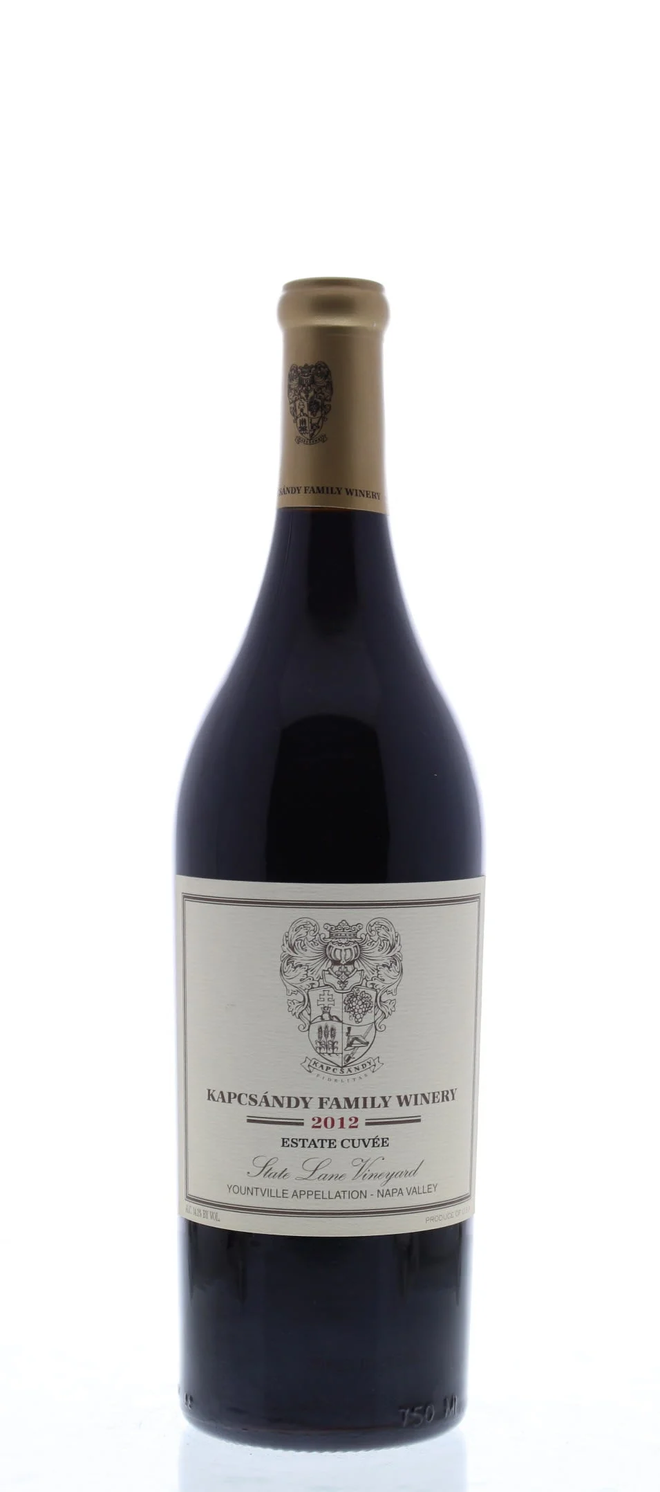2012 | Kapcsandy Family Winery | State Lane Vineyard Estate Cuvee