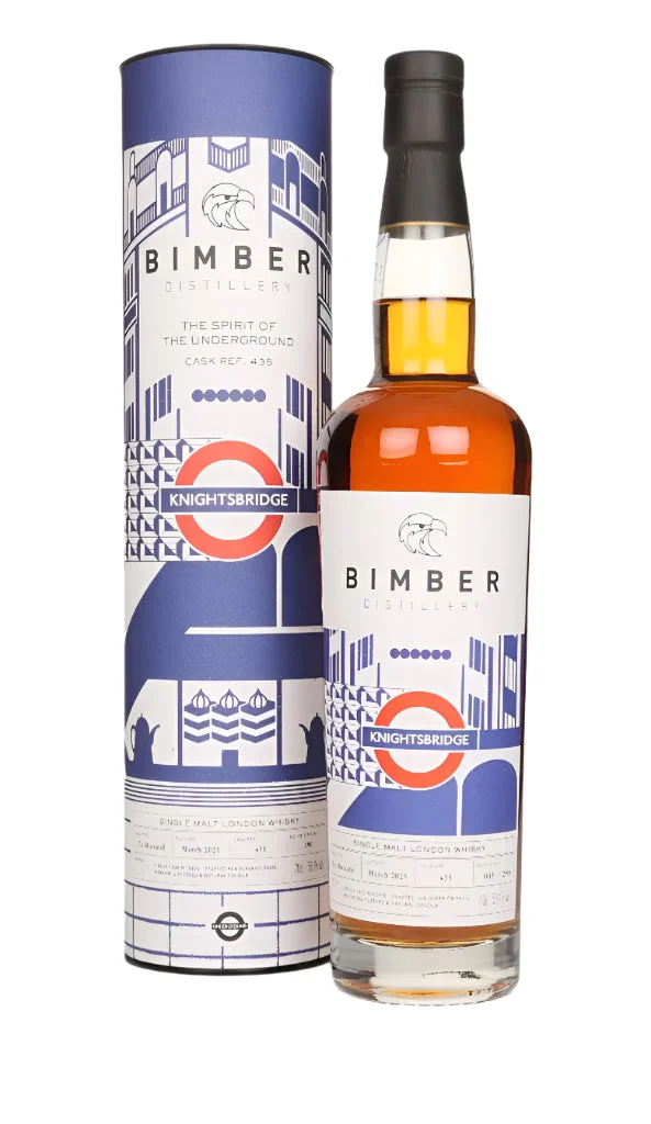 Bimber Spirit of the Underground Cask #435 - Knightsbridge Single Malt London Whisky | 700ML