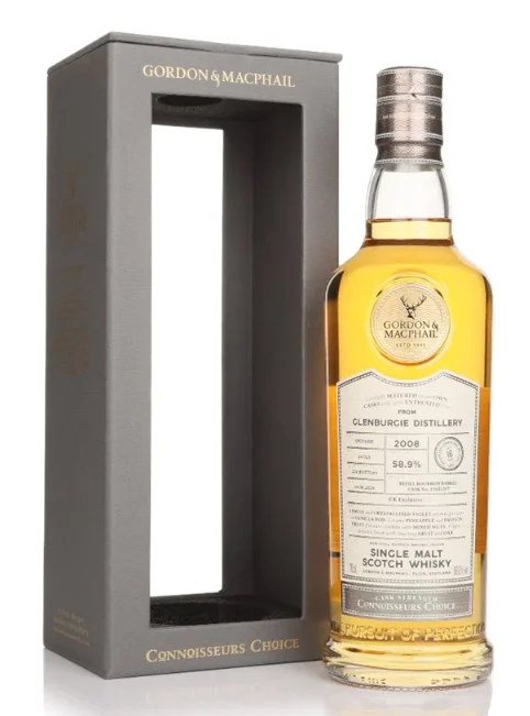 Glenburgie 16 Year Old 2008 Cask #17602107 Connoisseurs Choice Gordon & MacPhail Single Malt Scotch Whisky | 700ML - Whiskey