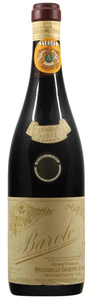 1961 | Giuseppe Mascarello e Figlio | Barolo Riserva - Wine