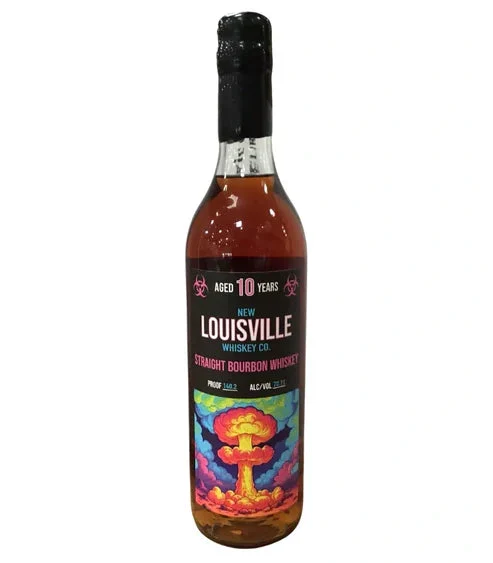New Louisville Straight Custard Barrel 10 Year Old Kentucky Straight Bourbon Whiskey