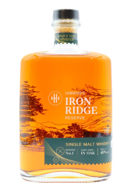 Hammonds Iron Ridge Reserve - (Richard Hammond) English Single Malt Whisky | 700ML