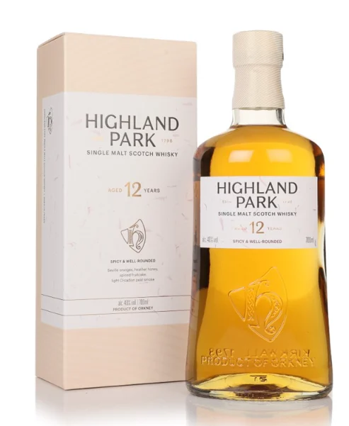 Highland Park 12 Year Old Single Malt Scotch Whisky | 700ML - Whiskey