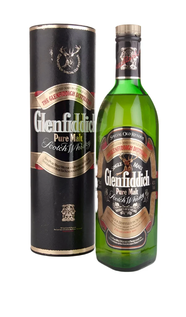 Glenfiddich Pure Malt - 1980s Single Malt Scotch Whisky