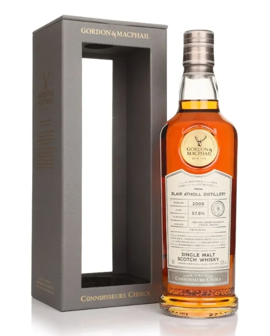 Blair Athol 16 Year Old 2008 Cask #18601602 Connoisseurs Choice Gordon & MacPhail Single Malt Scotch Whisky | 700ML - Whiskey
