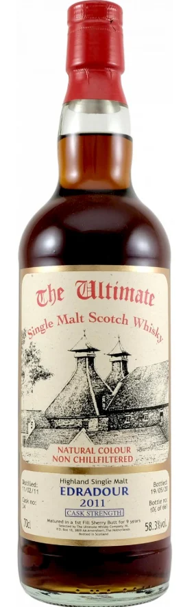 The Ultimate Edradour 9 Year Old 2011 Cask #29 Single Malt Scotch Whisky | 700ML - Whiskey
